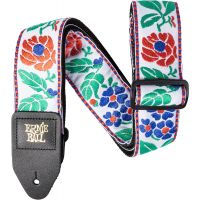 Ernie Ball Sangle Jacquard Quilted Flora - Vue 1